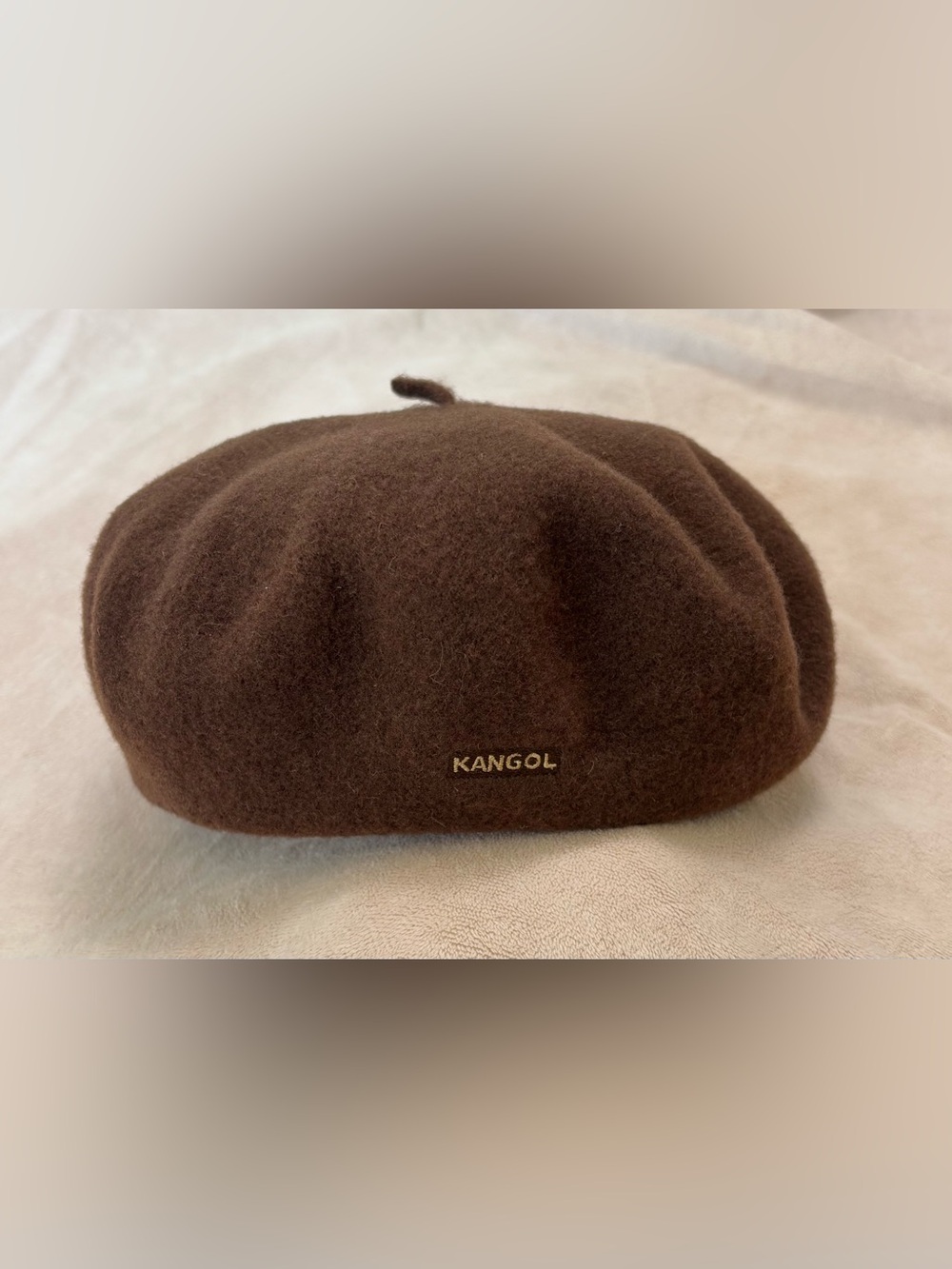 Kangol Brown Wool Beret